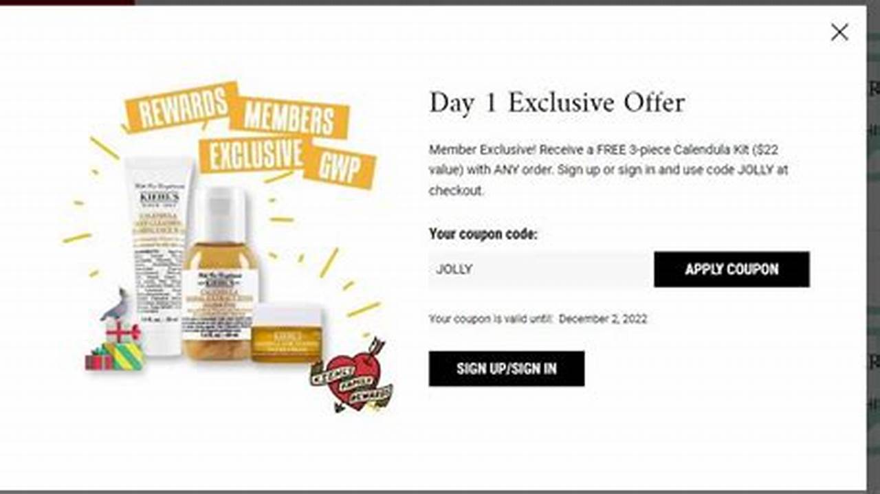Kiehl'S Promotion Code 2025