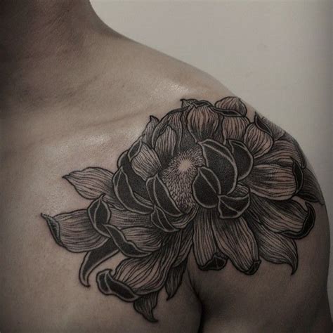 Awesome kiku tattoo done by Damien Rodriguez