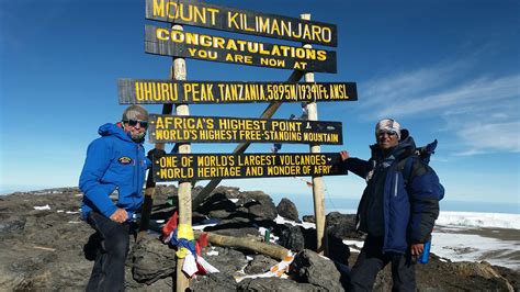 Kilimanjaro summit