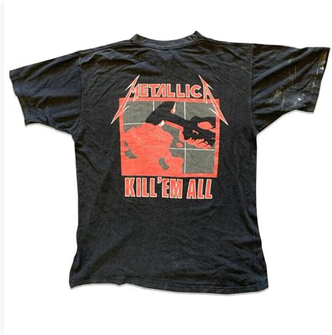 Get Your Vintage Style On: Grab a Kill Em All 1989 Shirt Now!