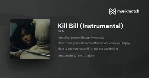 Kill Bill Sza Traduction