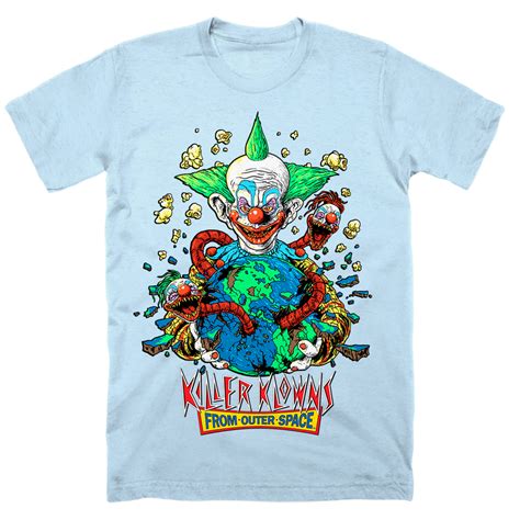 Get Spooky with our Killer Klowns T Shirt Collection!