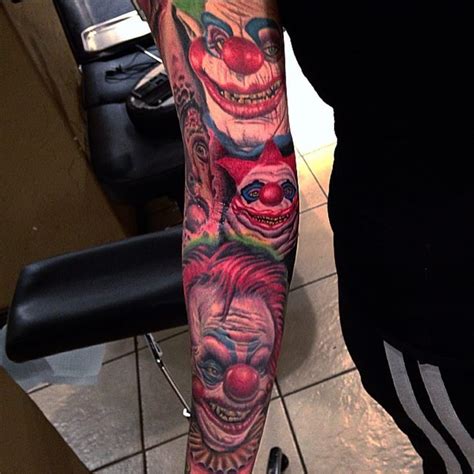 Killer Clown Tattoo Best tattoo design ideas