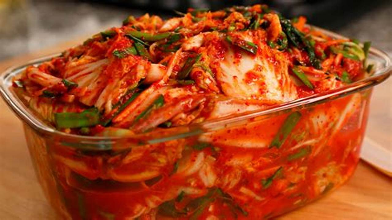 Kimchi, Resep4-10k