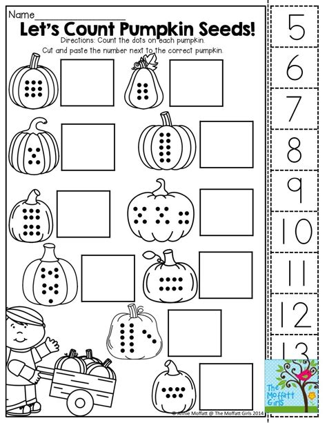 Kindergarten Worksheets Cut And Paste