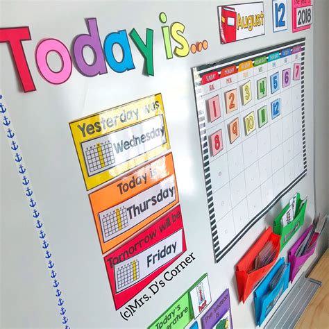 Kindergarten Calendar Routine