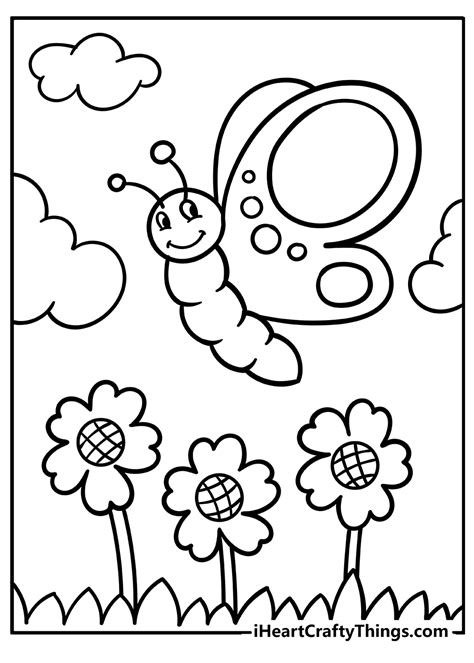 Kindergarten Free Coloring Pages