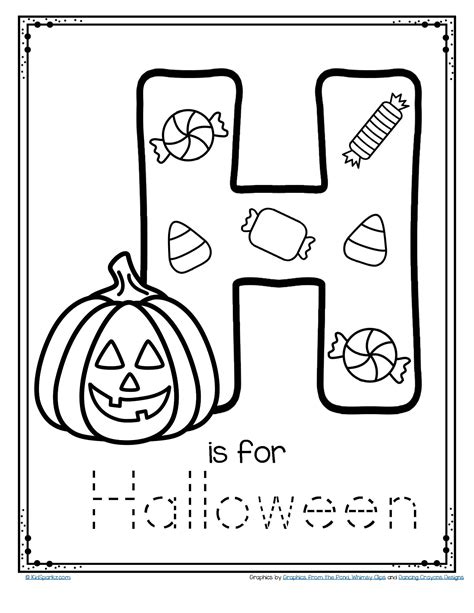 Kindergarten Halloween Worksheets Free