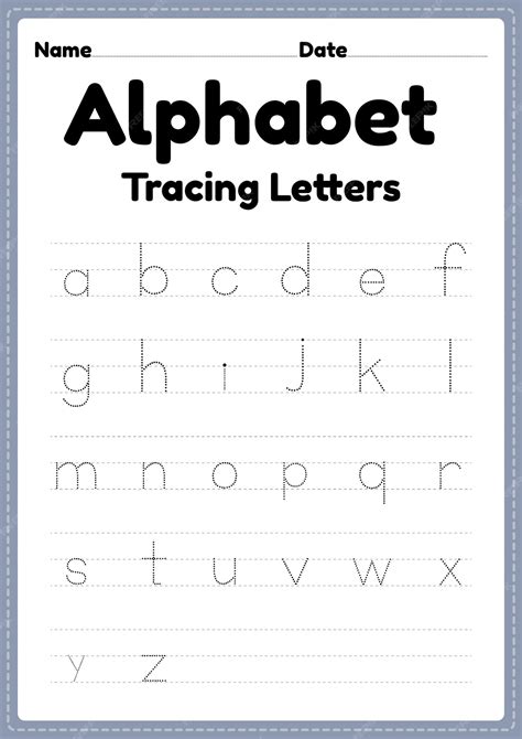 Kindergarten Letter Worksheet