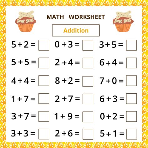 Kindergarten Math Game Worksheets Png