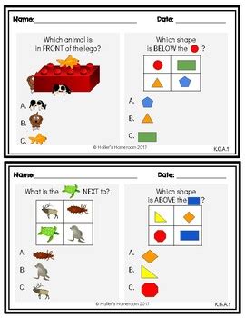 Kindergarten Nwea Practice Worksheets
