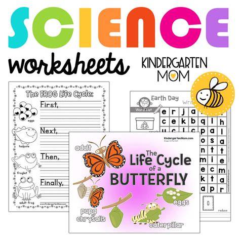 Kindergarten Science Worksheets Free - Great Research