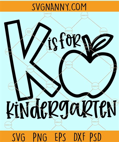 Discover the Joy of Crafting with Kindergarten SVG Free: Embellish Your Creations with Adorable Designs!