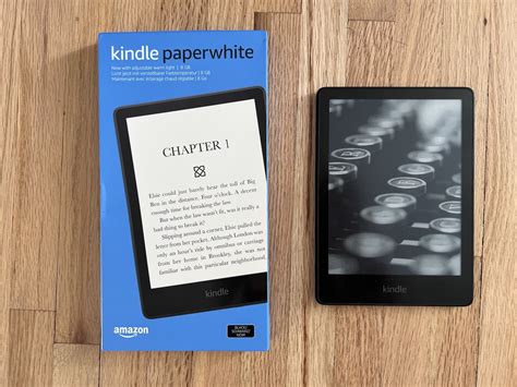 Kindle Paperwhite (2021, 11th Gen) interface