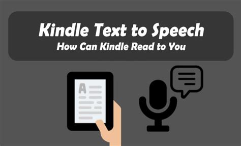 Transform Your Reading Experience with Kindle's Text to Speech Android App - A Game-Changing Feature!