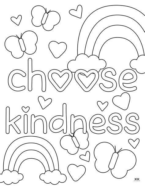 Kindness Coloring Pages