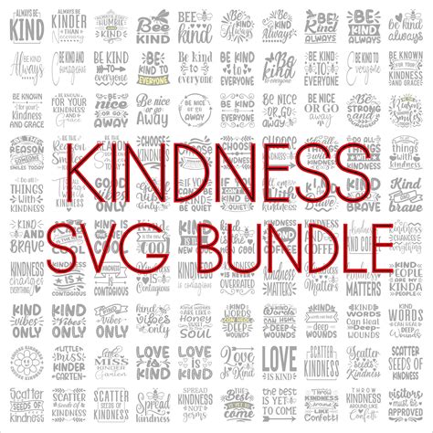 Download Kindness Design Bundle SVG | Kindness Files