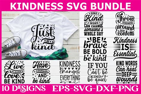 Download Kindness Design Bundle SVG | Kindness Printable