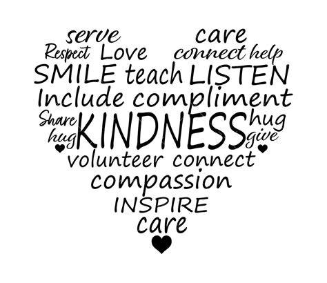 Spread Love and Positivity with our Kindness Heart SVG - The Perfect Addition to Your Crafting Projects!