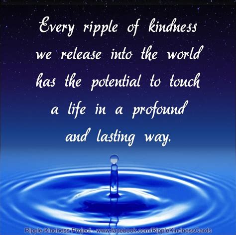 Kindness Ripple Effect