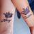 King And Queen Crown Tattoo