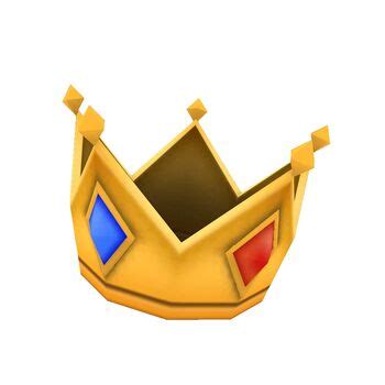King Boo Crown Template