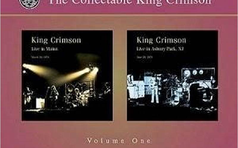 King Crimson Collectors Club Rar Membership