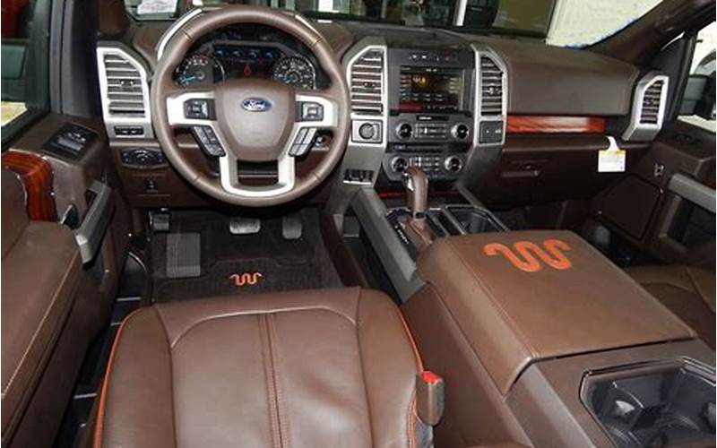 King Ranch Interior Truck