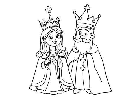 King And Queen Coloring Pages