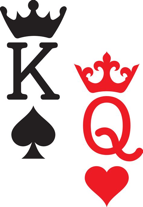 King And Queen Of Hearts Symbol