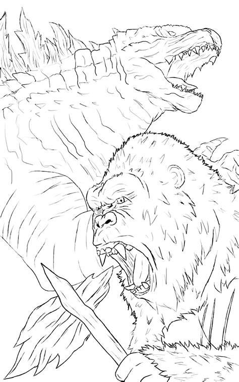King Kong Color Pages