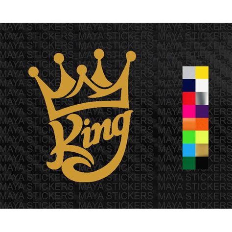 King Sticker Image