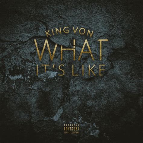 King Von What It's Like Lyrics