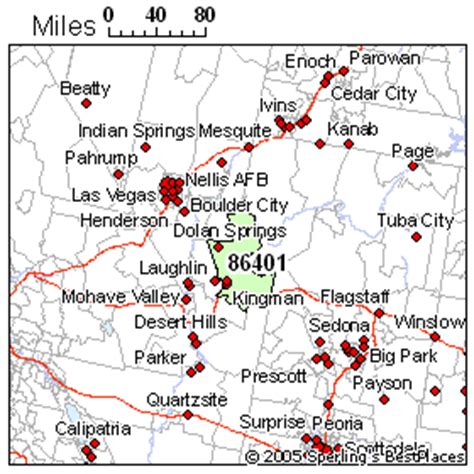 Mohave County, AZ Wall Map Color Cast Style by MarketMAPS