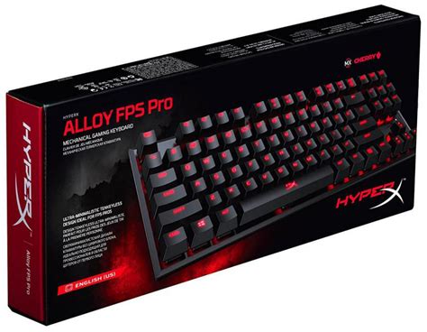 Kingston Hyperx Alloy Fps Pro Mechanical Gaming Keyboard (Cherry Mx Red)