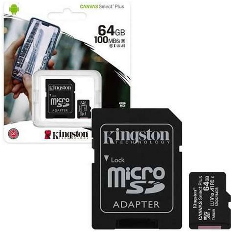 Kingston Micro SD Card Class 10 64Gb