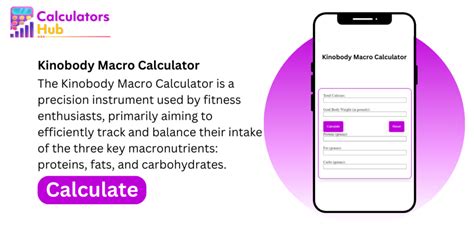 Kinobody Macro Calculator