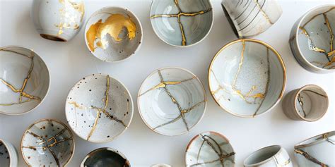 Kintsugi tools and materials