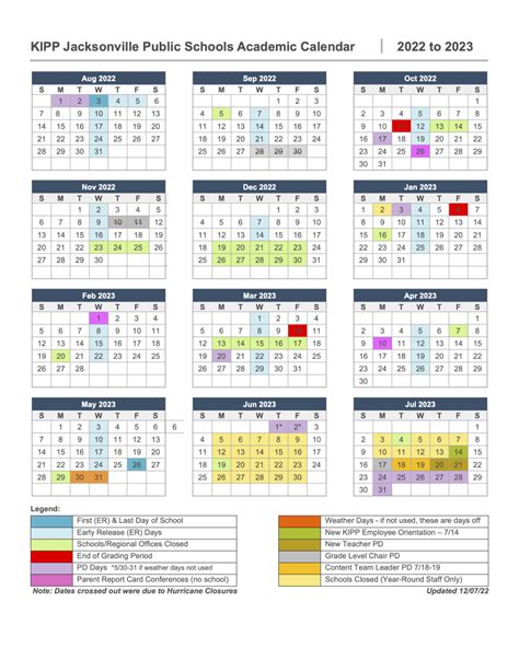 Kipp Jacksonville Calendar
