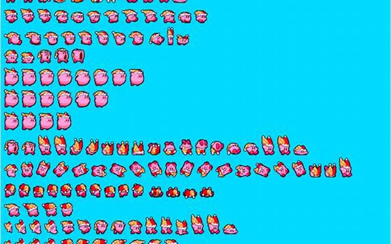 Kirby Nightmare In Dreamland Sprites Nostalgia