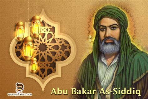 Abu Bakar AsSiddiq, Khalifah pertama Khulafa ArRasyidin Aku Muslim