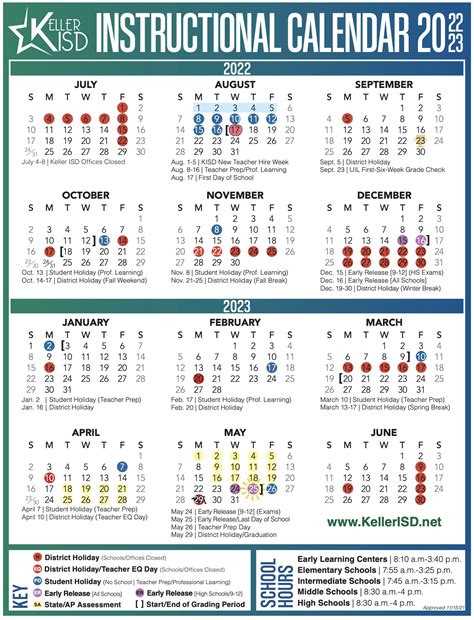 Kisd Instructional Calendar