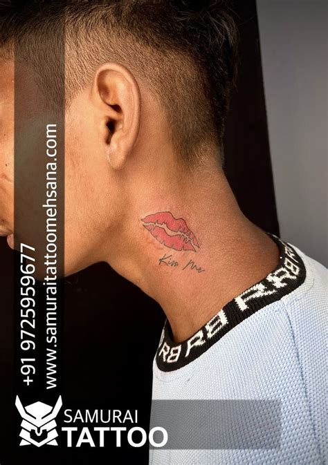 Kiss Lips Tattoo