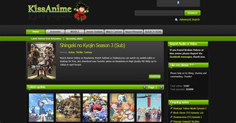 Kissanime For Free