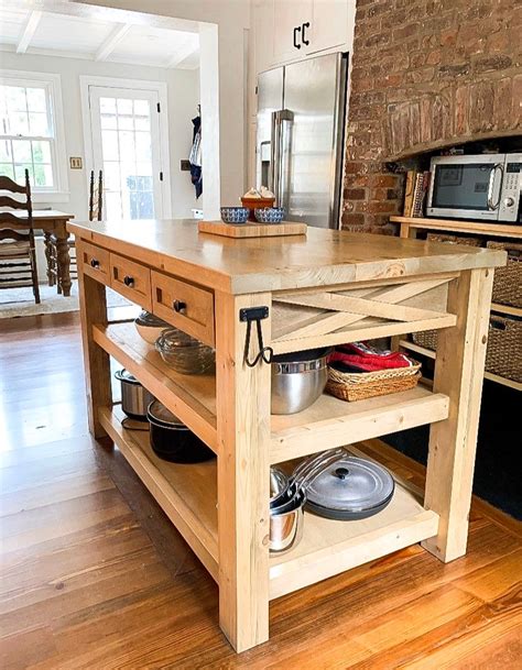 13 Freestanding Kitchen Islands With Seating (That You'll Love)