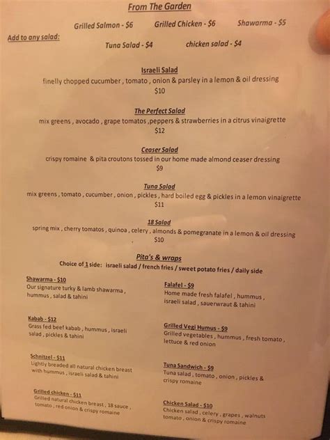 Indulge in Culinary Bliss: Discover the Delectable Delights of Kitchen 18 Menu in Scottsdale, AZ