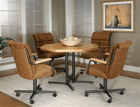 Chromcraft Kitchen Chairs With Casters Wow Blog