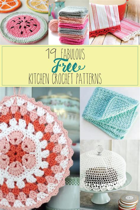 Kitchen Crochet Projects