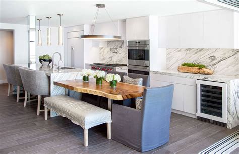 Kitchen Island Table Combination A Practical and DoubleFunctional Piece HomesFeed