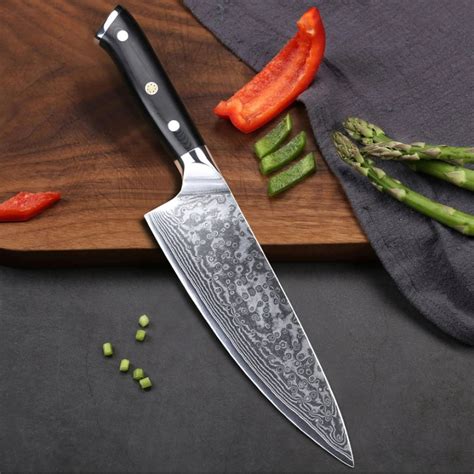 Kitchen Knife Damascus